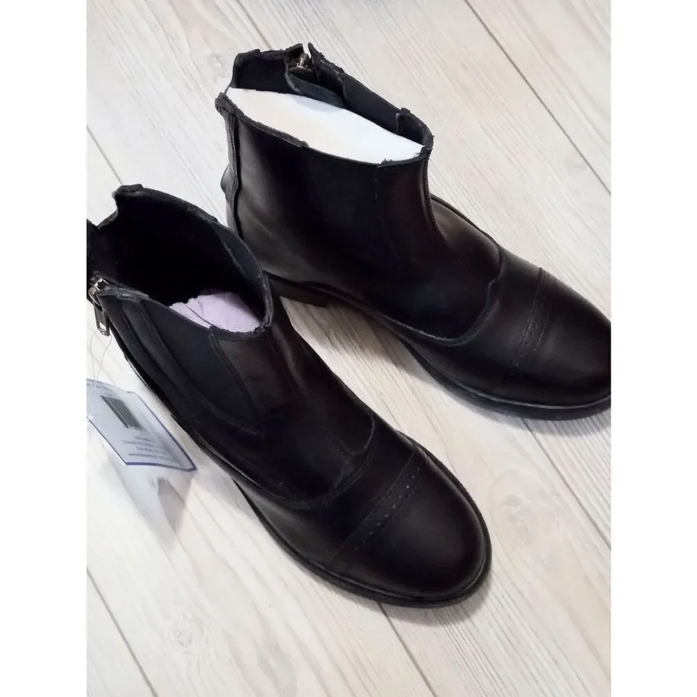 (S-4589) Daisy Clipper, by Huntley Equestrian, Children's  Side Zipper Sz 3!